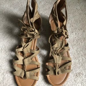 Brown sandals
